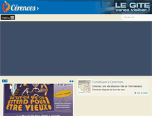 Tablet Screenshot of cerences.fr